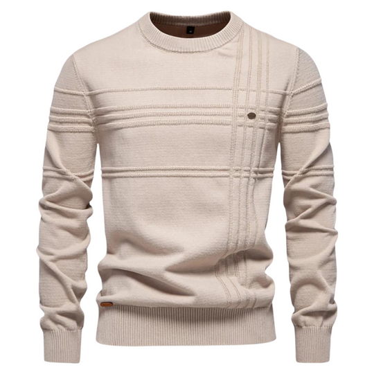 Prospora™ | Men's Sweater with Diamond Pattern