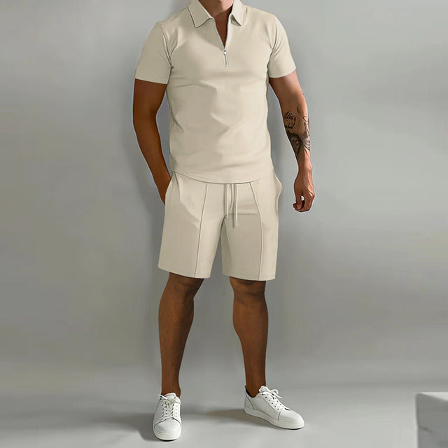 THERON | POLO AND SHORTS SET