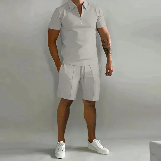 THERON | POLO AND SHORTS SET