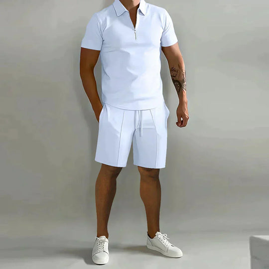 THERON | POLO AND SHORTS SET