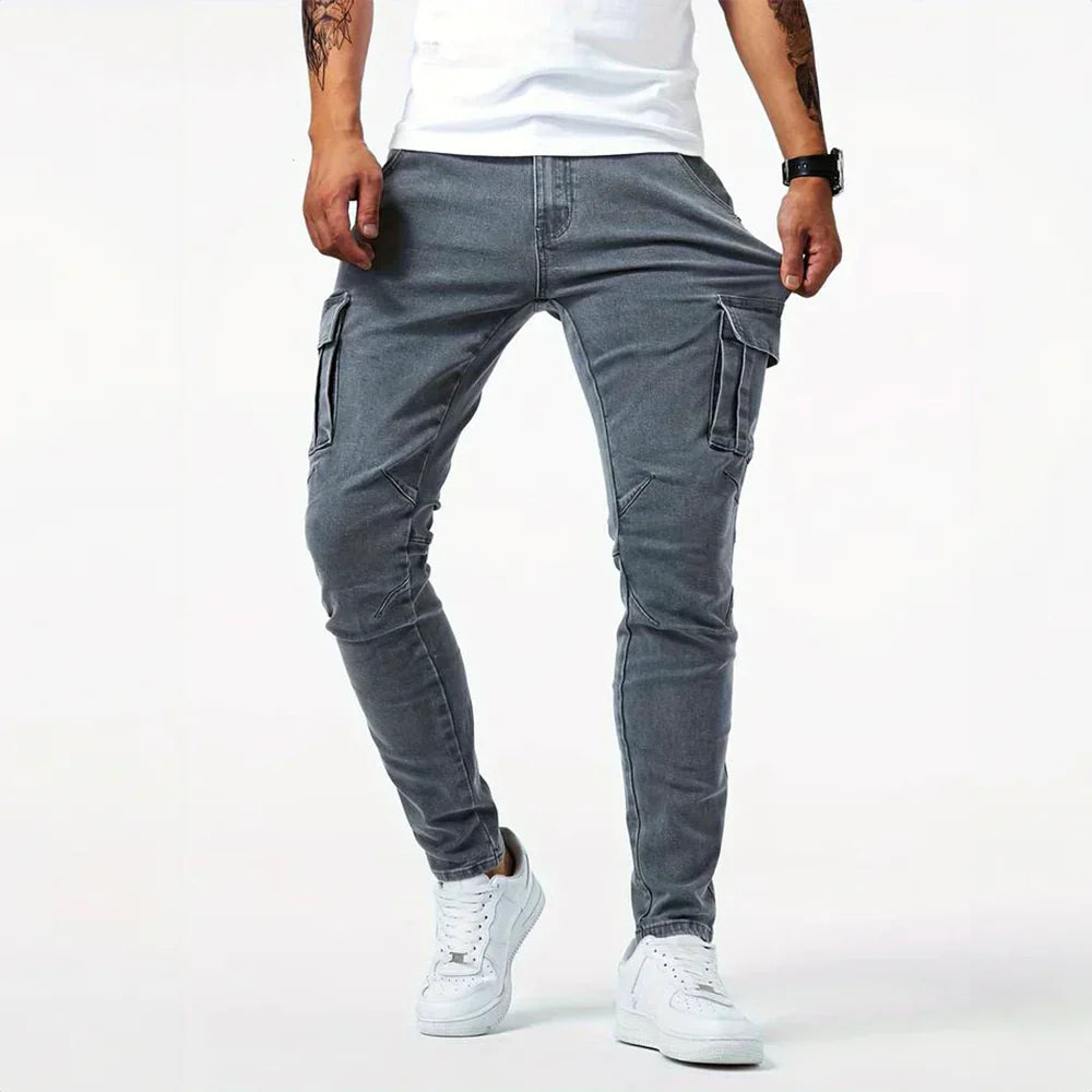 ANDREW | STYLISH CARGO JEANS