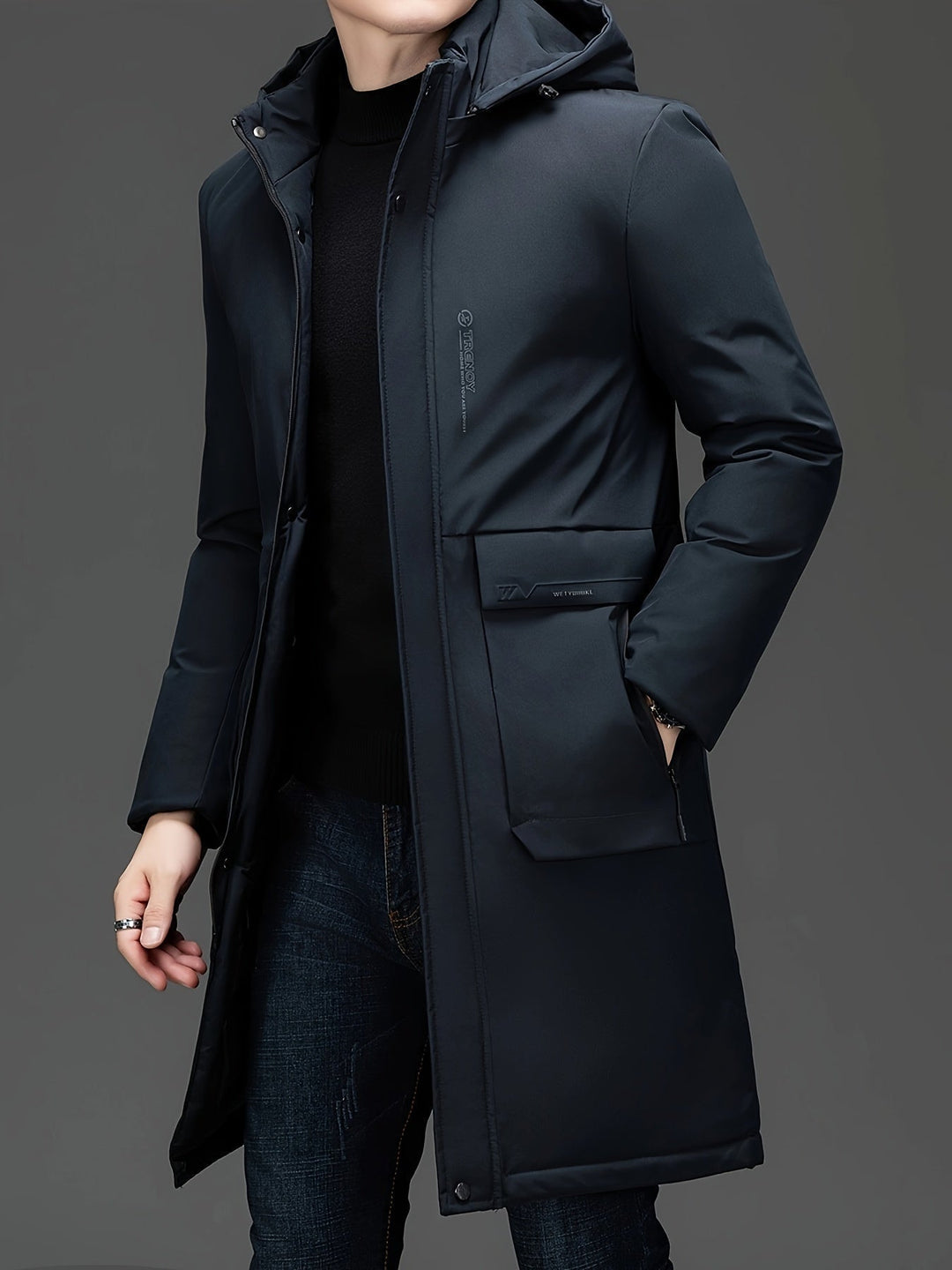 AUSTIN | HOODED ELEGANT COAT