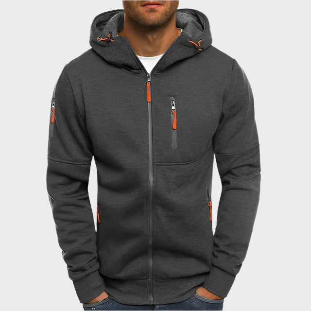 Vincenzo |  Zip-Up Hoodie