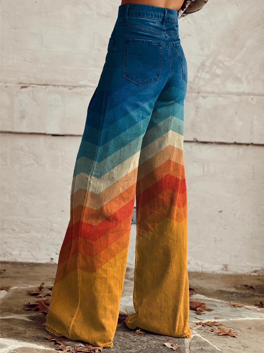 DESIA - RETRO HERRINGBONE PANTS